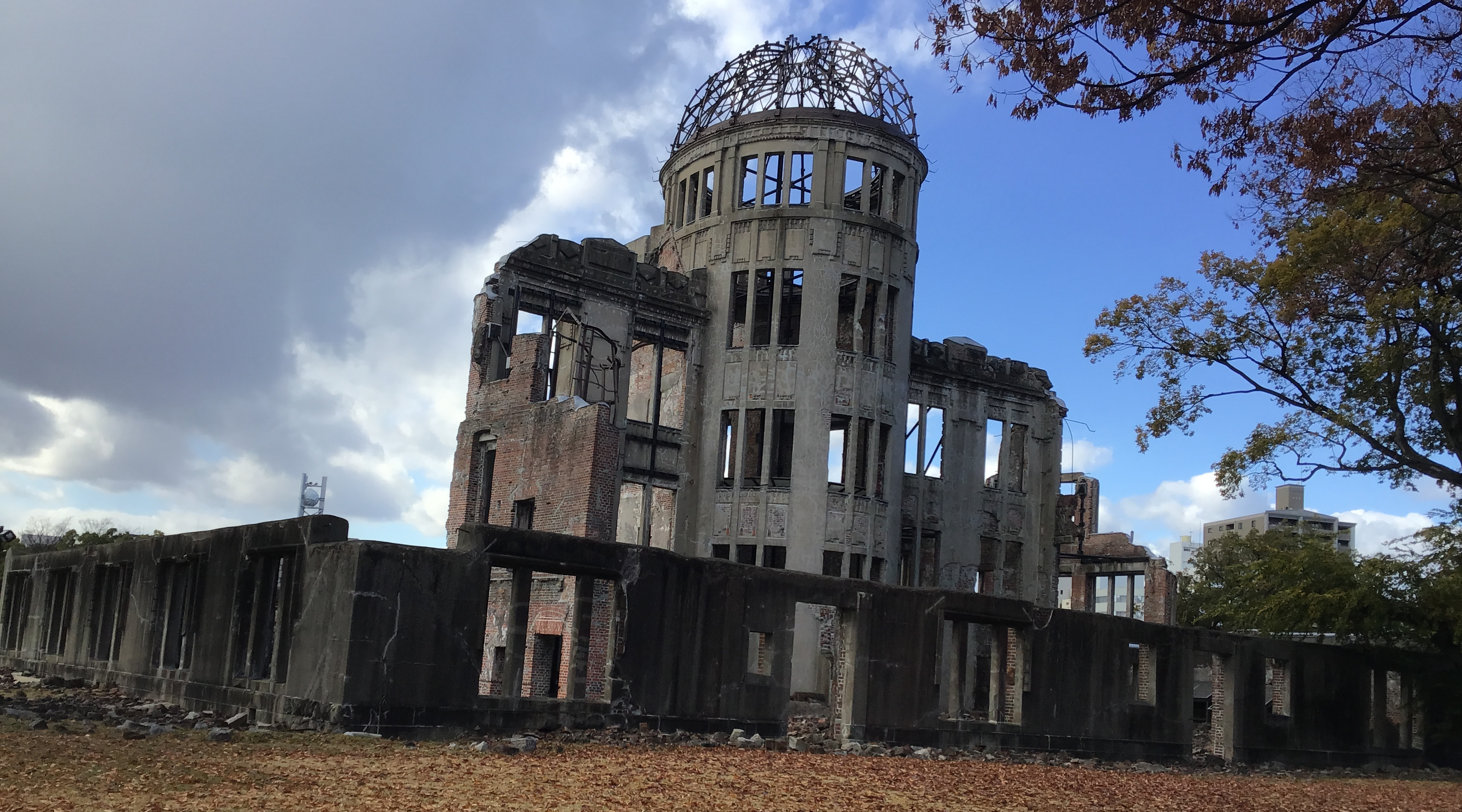 The surviving dome in Hiroshima