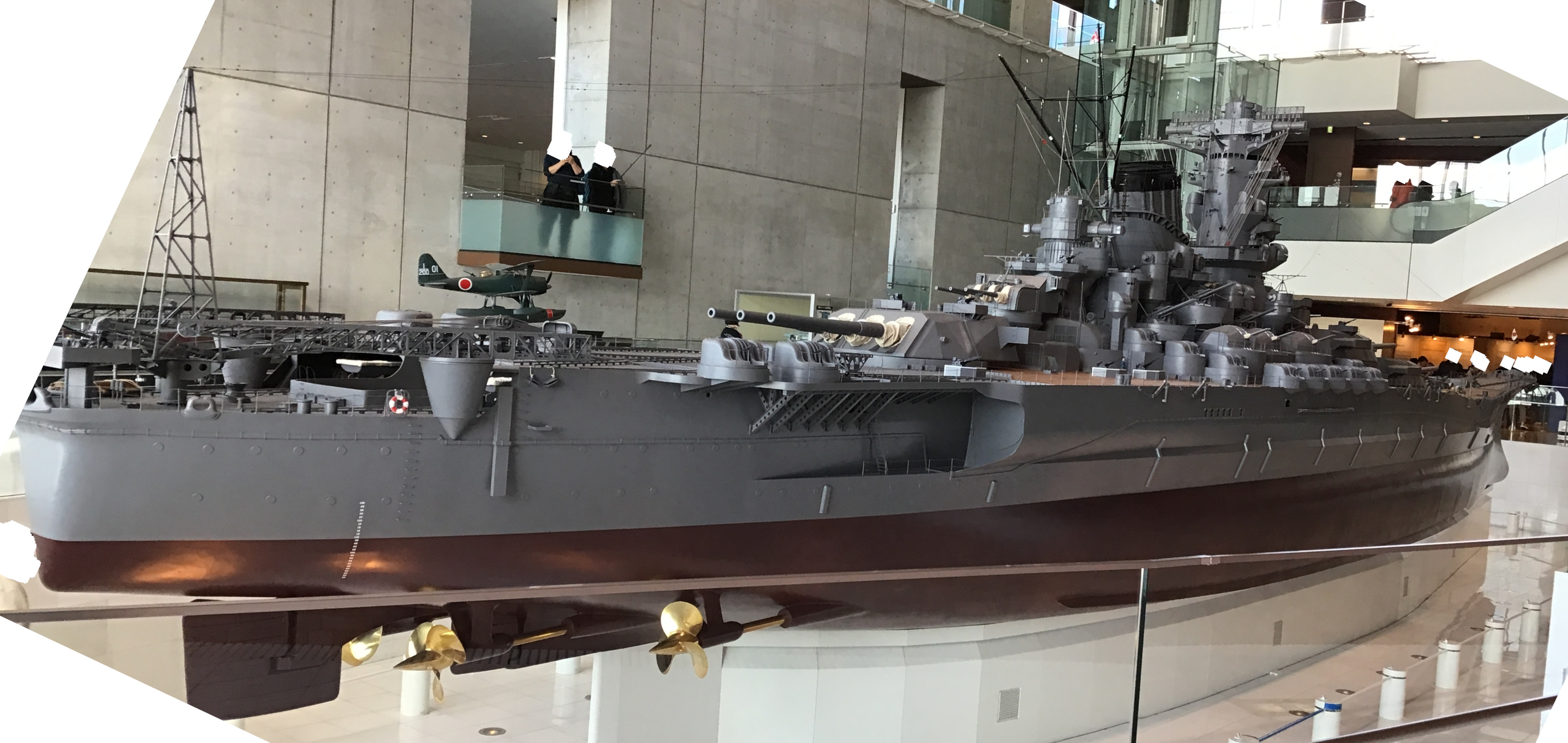 Model of the Battleship Yamato