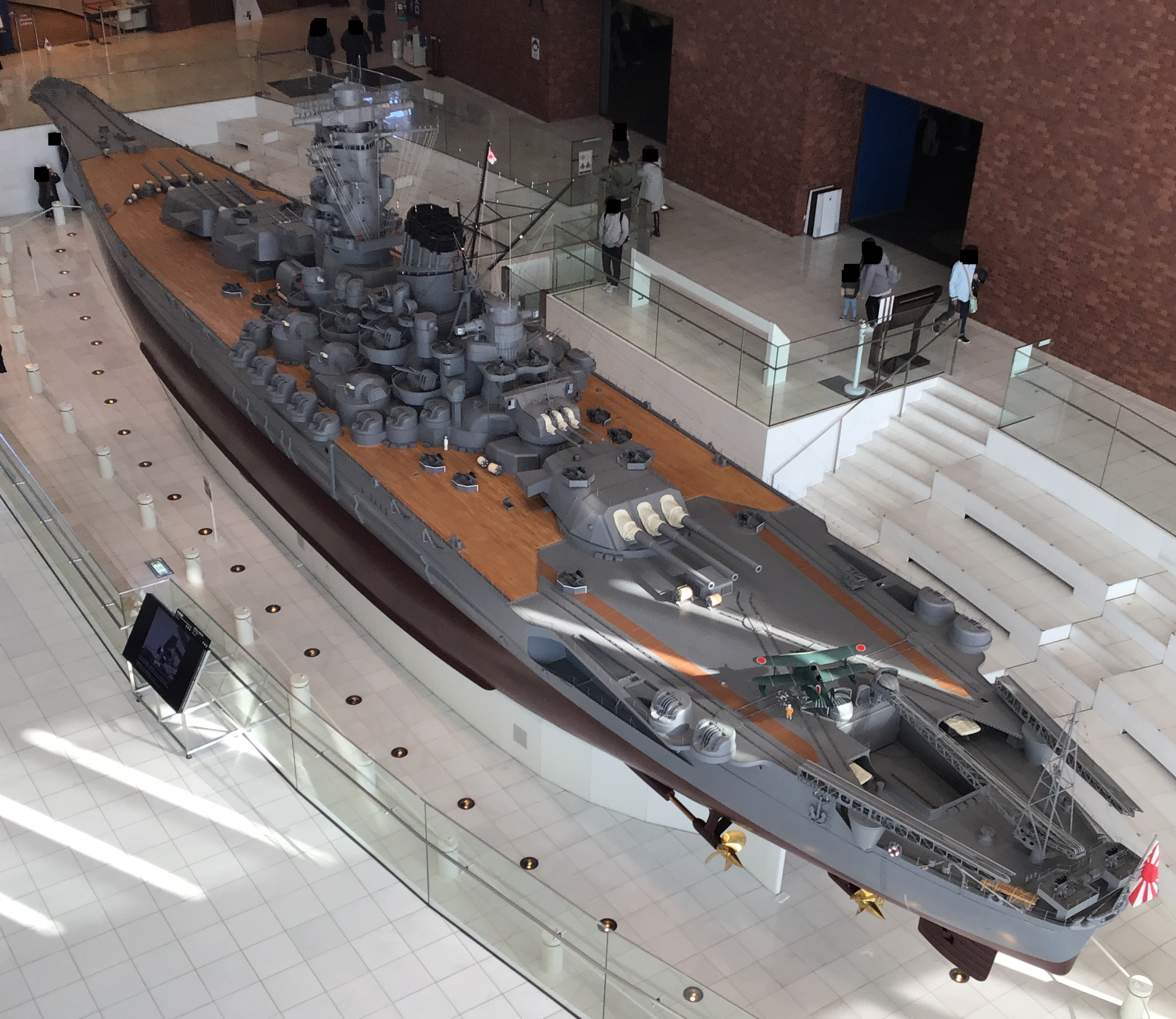 Model of the Battleship Yamato