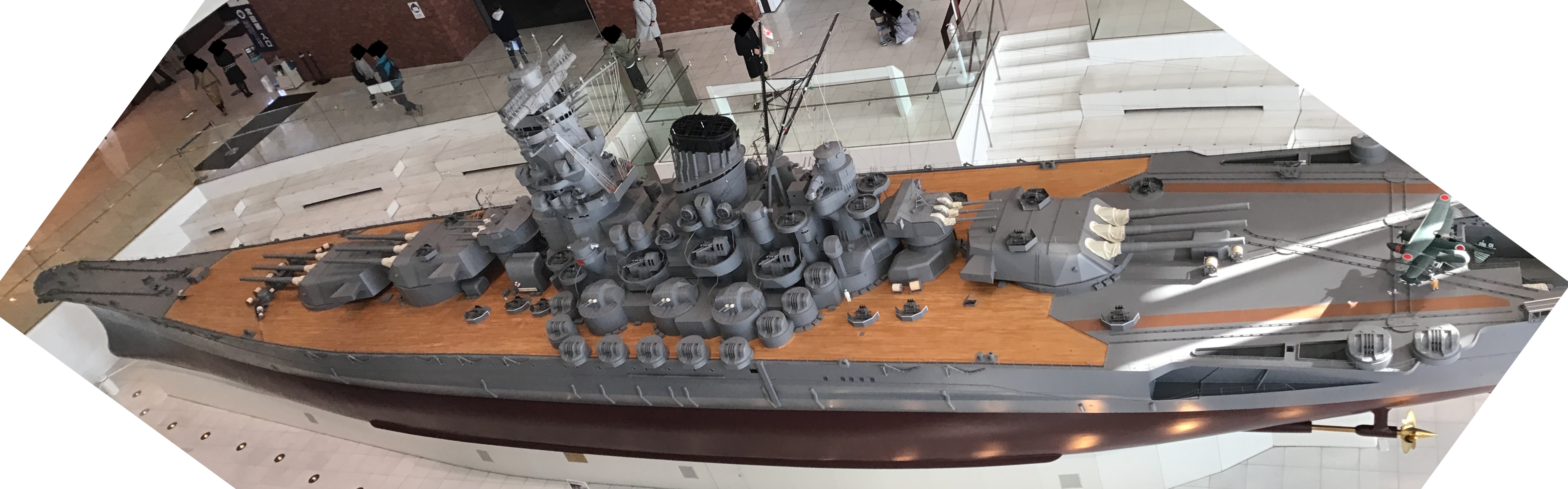 Model of the Battleship Yamato